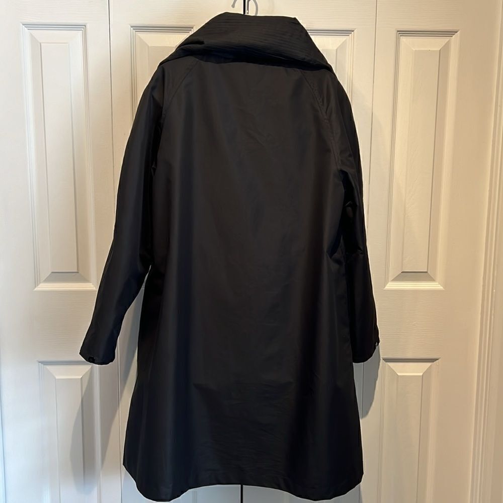 Novelti Black A Line Water Repellent‎ Lined Jacket Size 14P - Picture 9 of 12